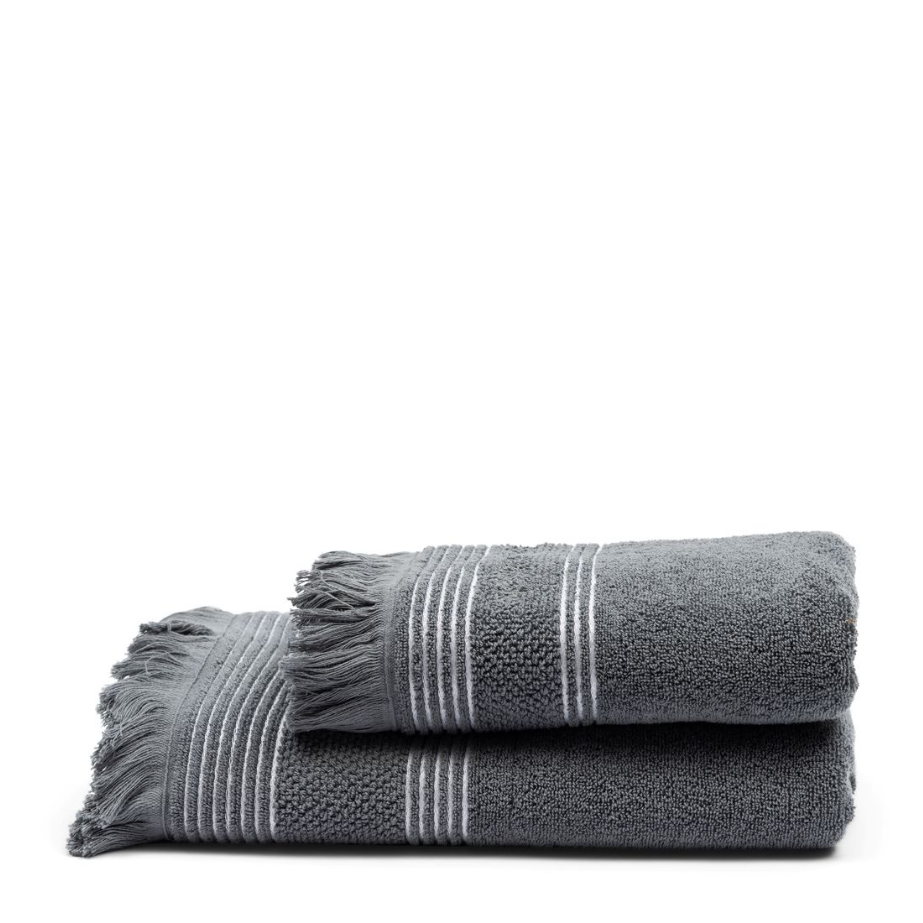 Serene Towel Bade Handtuch anthracite 140x70