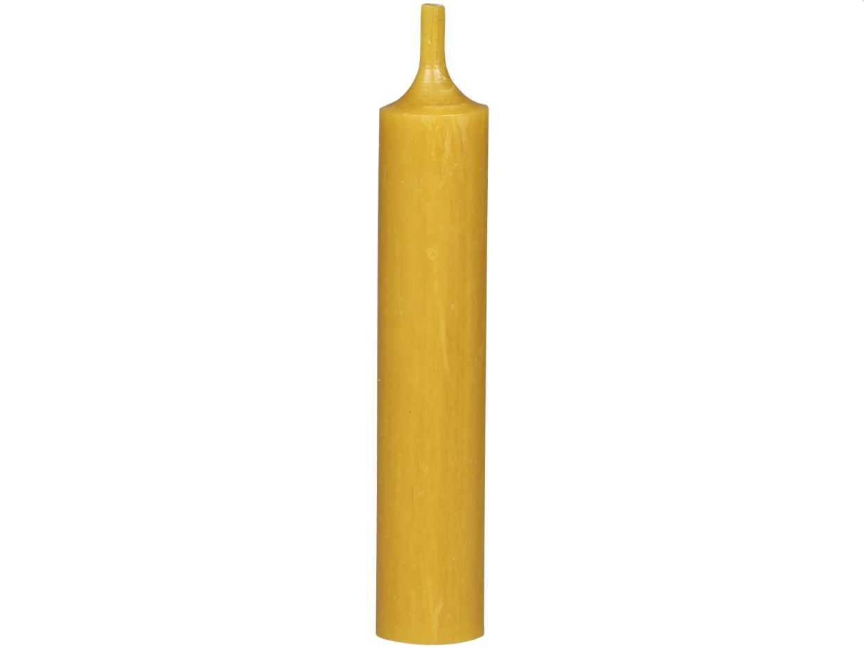 Mini Stabkerzen senf