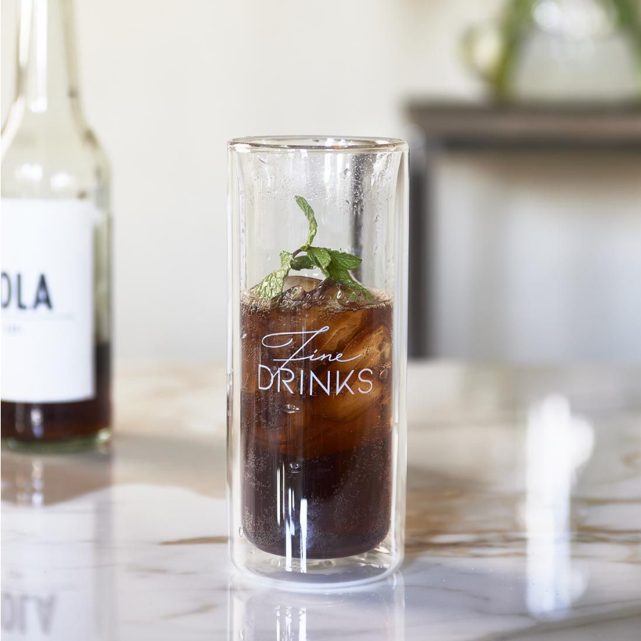 Fine Drinks Double Wall Glass L