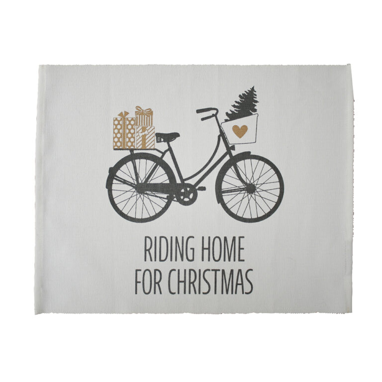 Placemat, Riding Home for Christmas