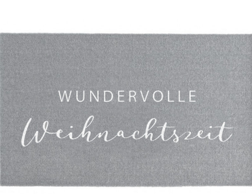 Waschbare Fußmatte Weihnachtszeit 75x45