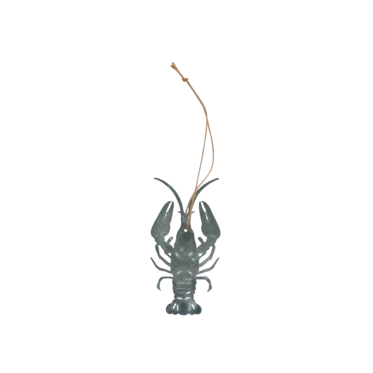 Ornament, Lobster, Zinc