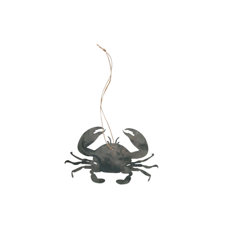 Ornament, Crab, Zinc