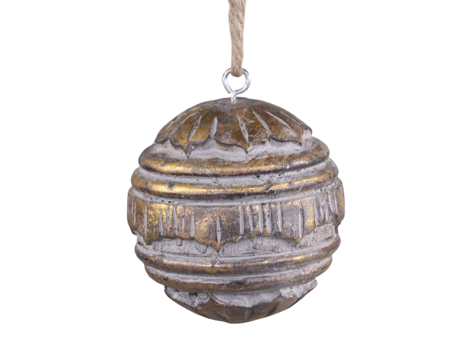 Weihnachtskugel m. Muster