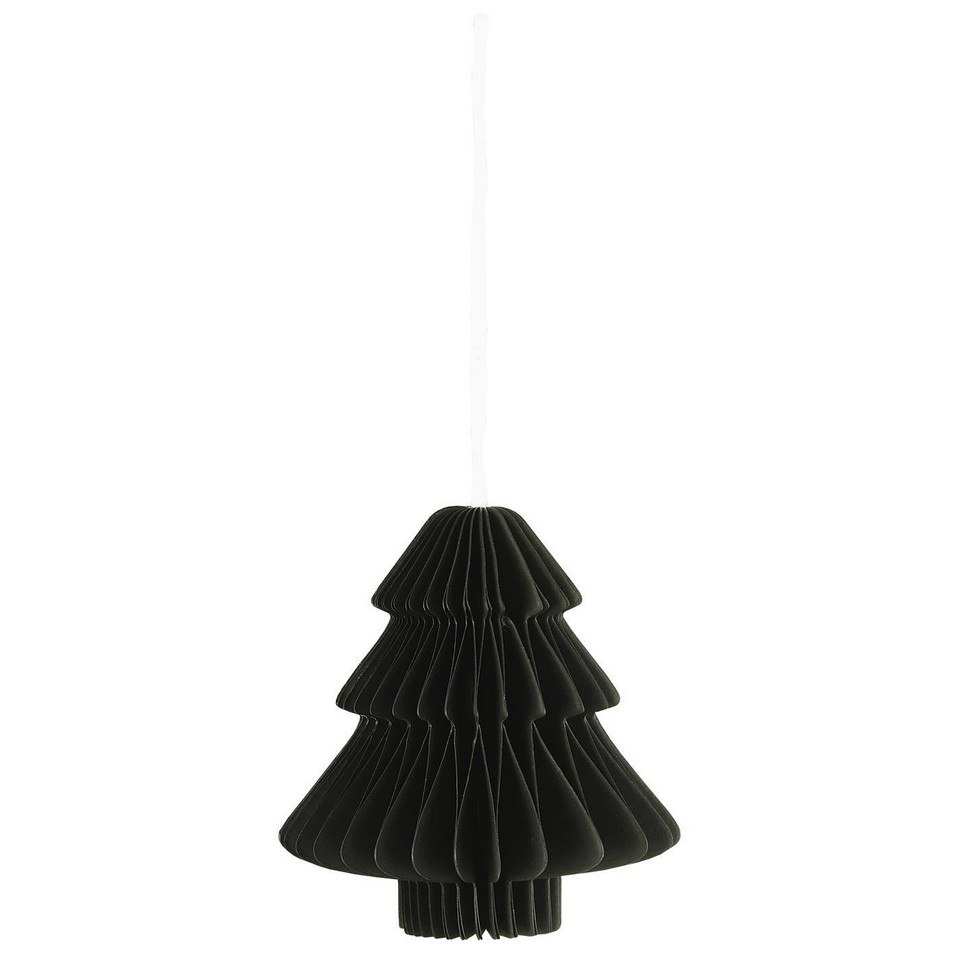 Weihnachtsschmuck z/hängen Baum gefaltetes Papier m/Magnetverschluss