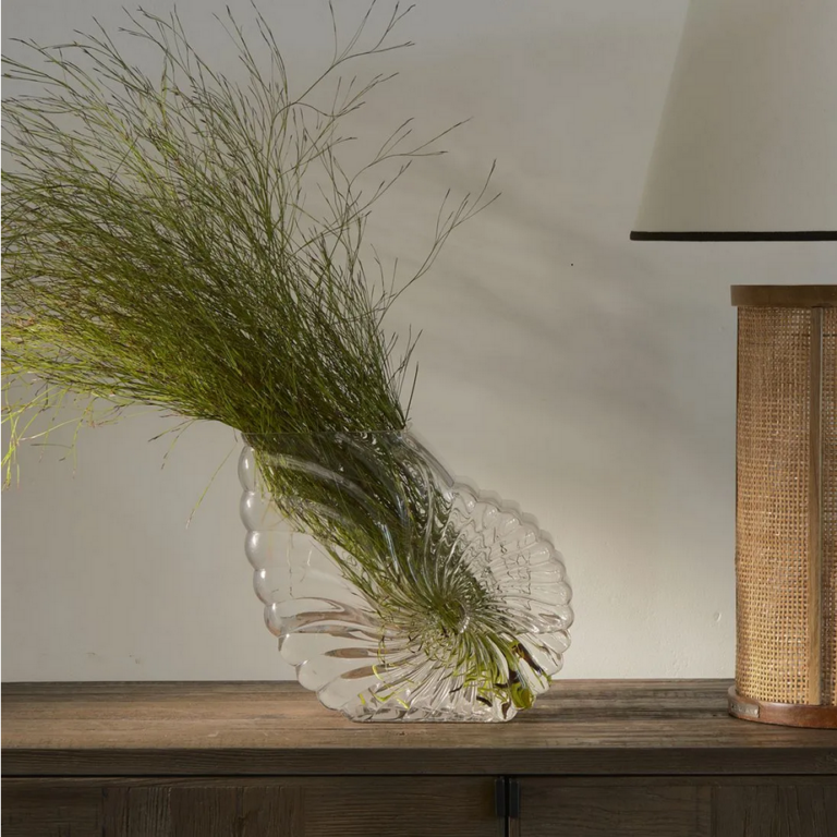 Vase RM Da Capo Shell Vase Glas Muschel