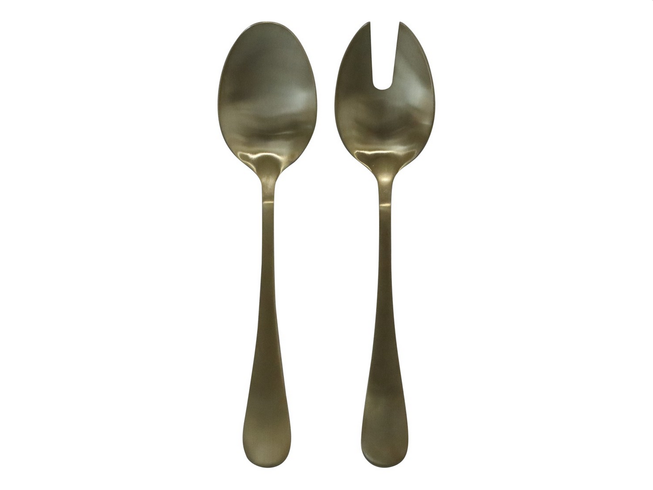 Nordique Salatbesteck Set von 2 , L24 cm gold