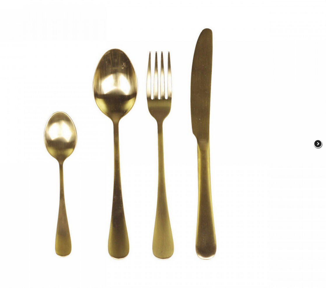 Nordique Besteck Set von 4