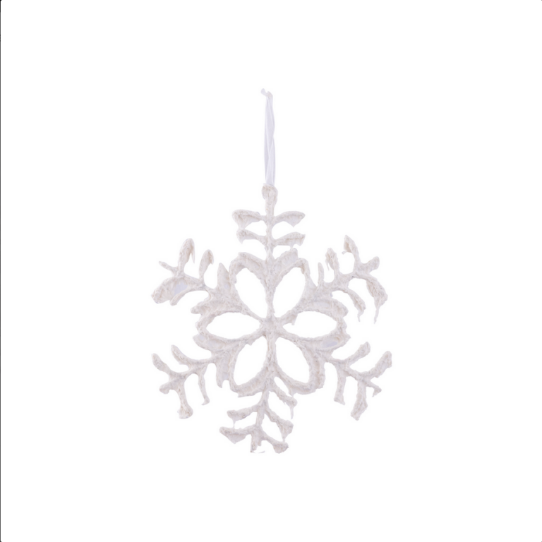 Stellan White paper hanger snowflake A