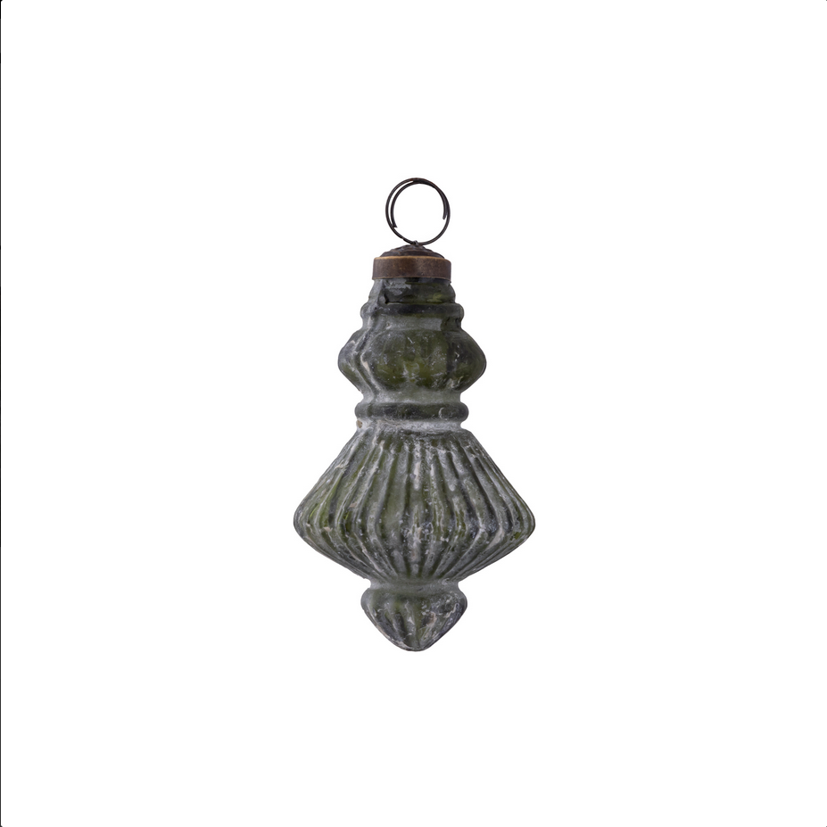 Matty Green Glasornament matt marmoriert M