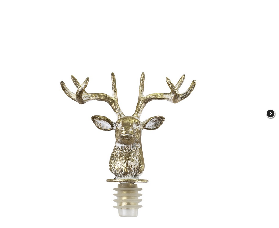Flaschenverschluss mit Hirsch