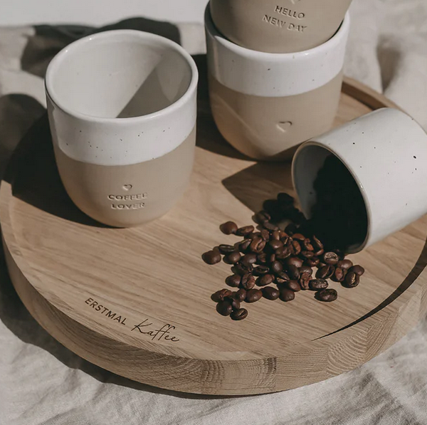 Drehteller Eiche erstmal Kaffee 28 cm