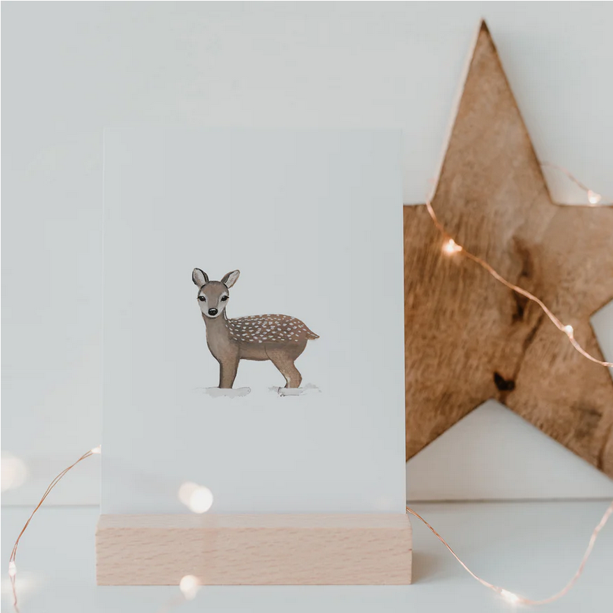 Postkarte Deer