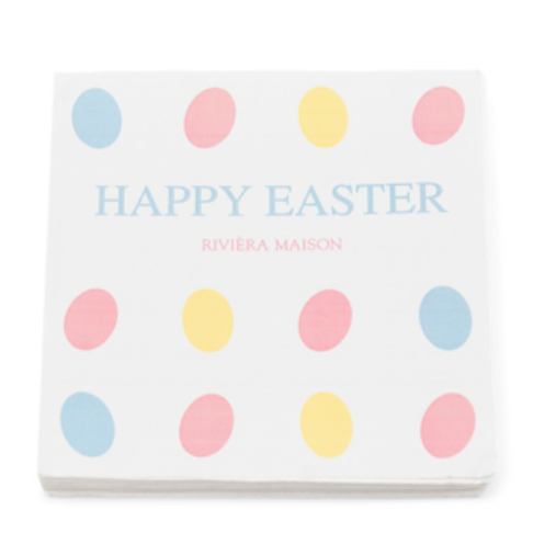 Papierserviette Happy Easter Egg