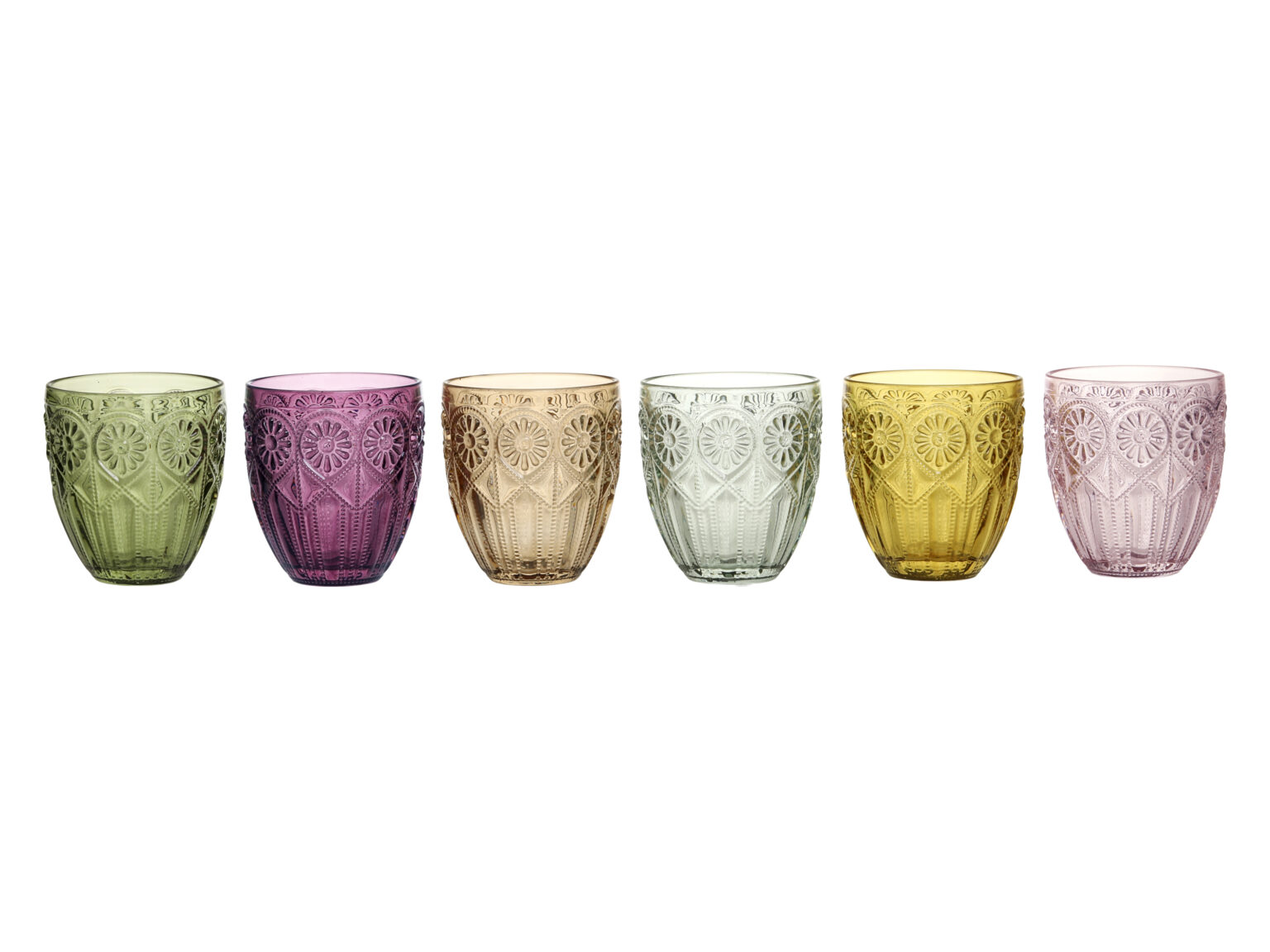 Saint Emilion Glas mit Muster