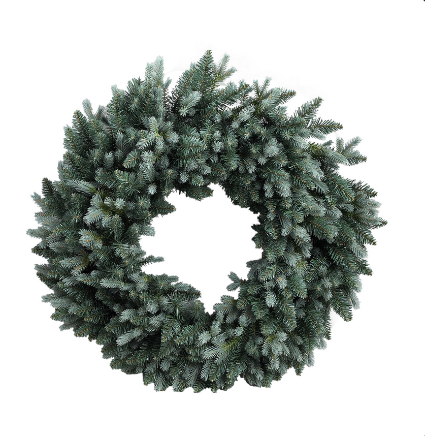 Ceriah Green PVC and PE mix wreath round M