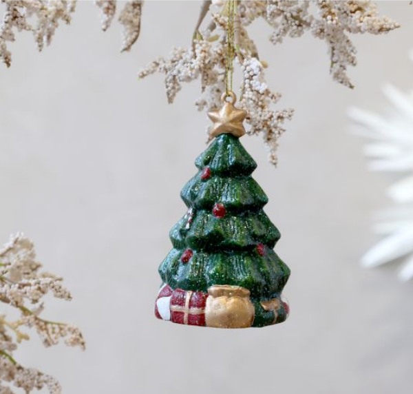 Vintage Weihnachtsbaum zum Aufhängen