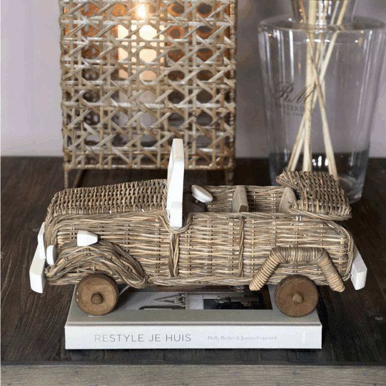 Rustic Rattan Safari Car
