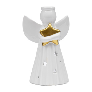 Sparkling StarAngel Tealight Holder