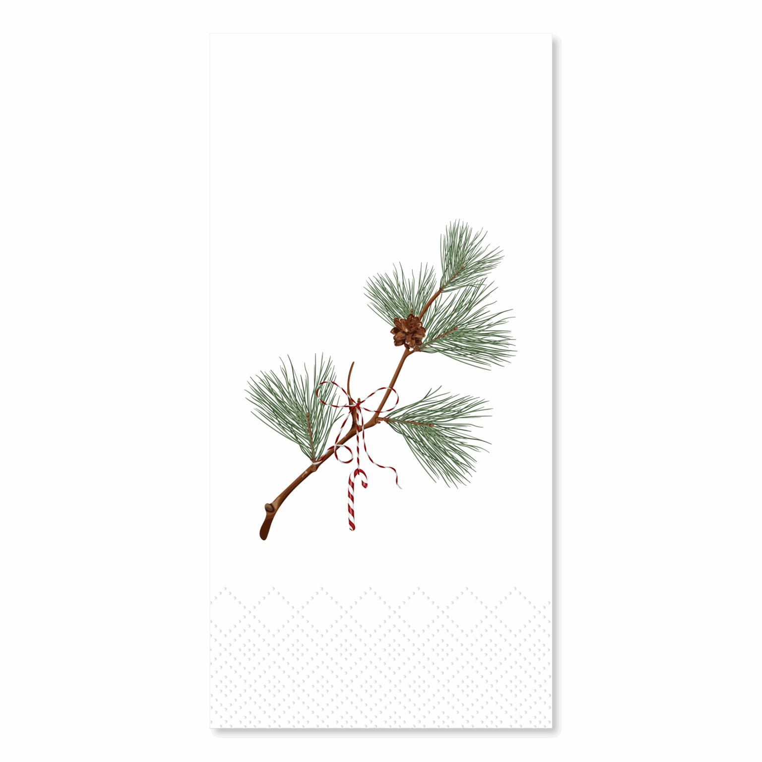 Servietten mit Weihnachtsmotiv