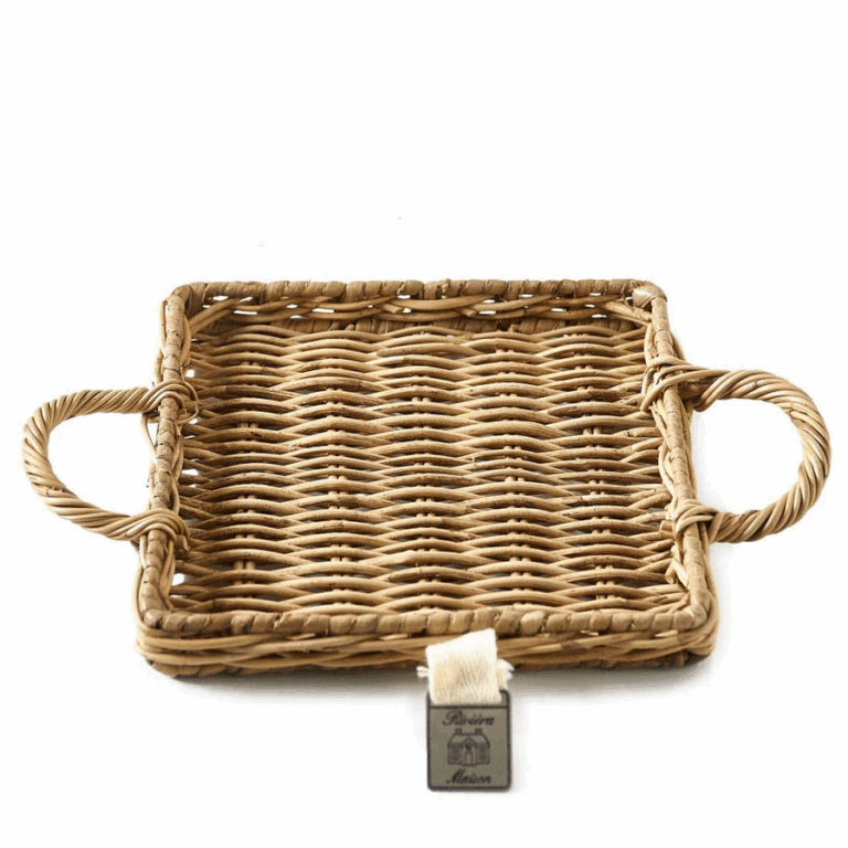 Tablett Rustic Rattan