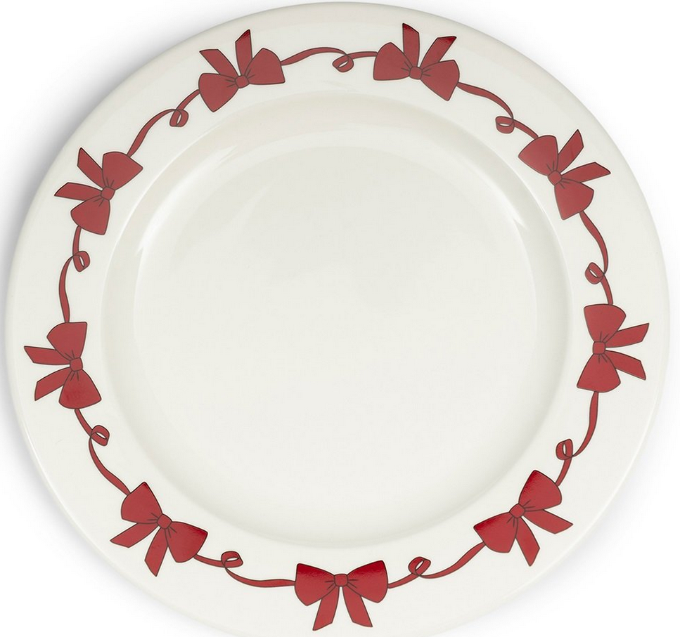Blissful Bow Breakfast Plate