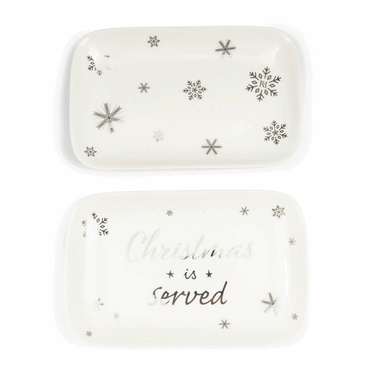 Christmas Is Served Amuse Plate2pcs