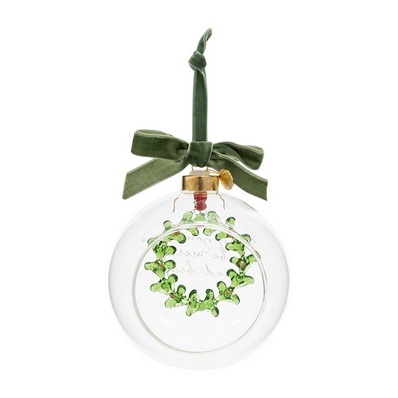 Merry And Bright Ornament dia 12 Baumschmuck