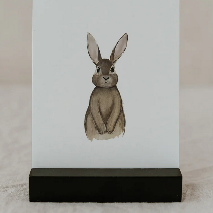Aquarellkarte Rabbit
