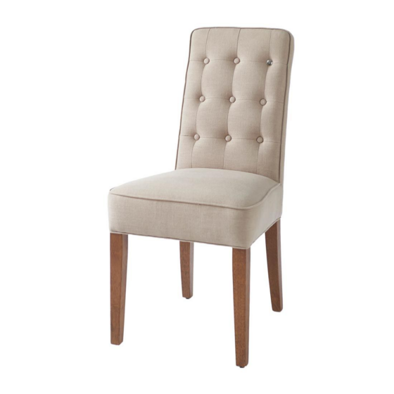Cape Breton Dining Chair Linen Flax