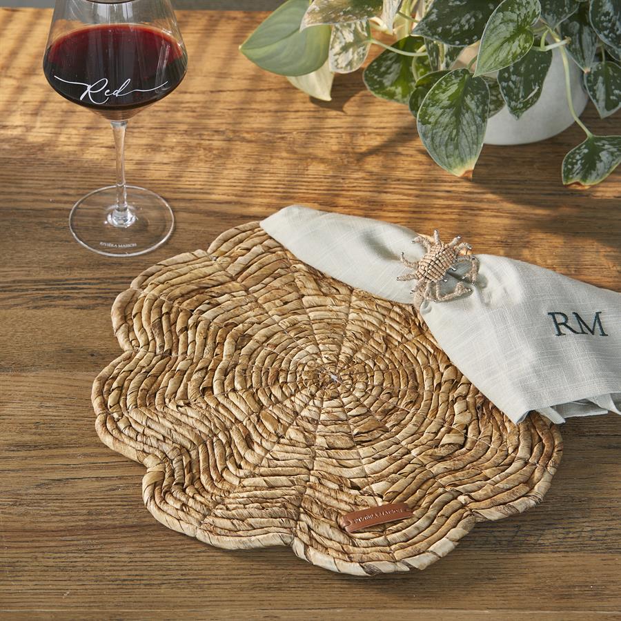 Blooming Flower Placemat Platzdeckchen Blühende Blume
