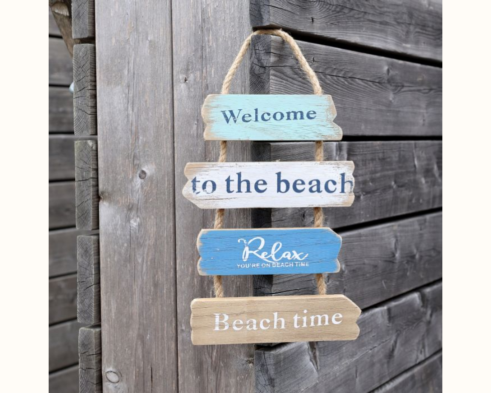 Schild Welcome