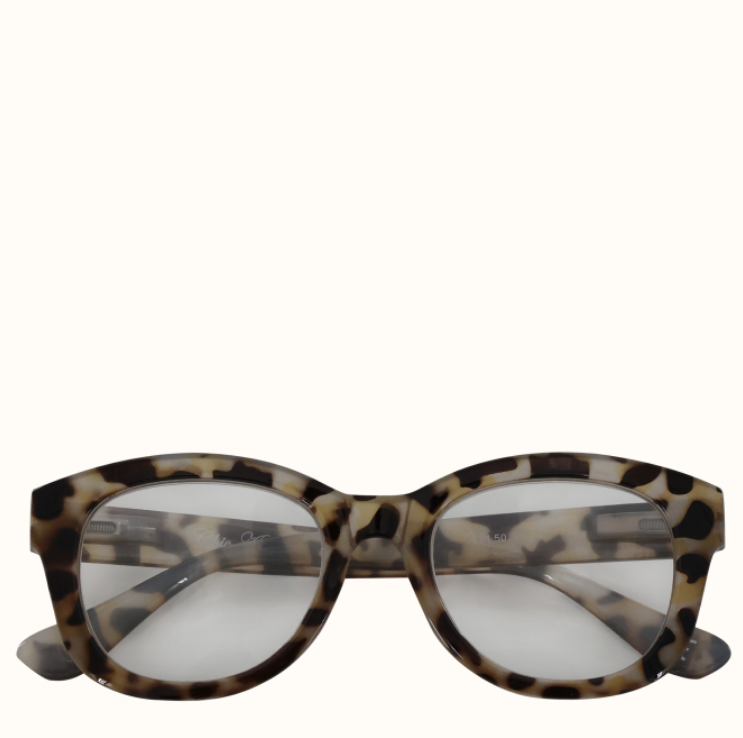 Lesebrille mit Leopardenmuster inkl. Etui