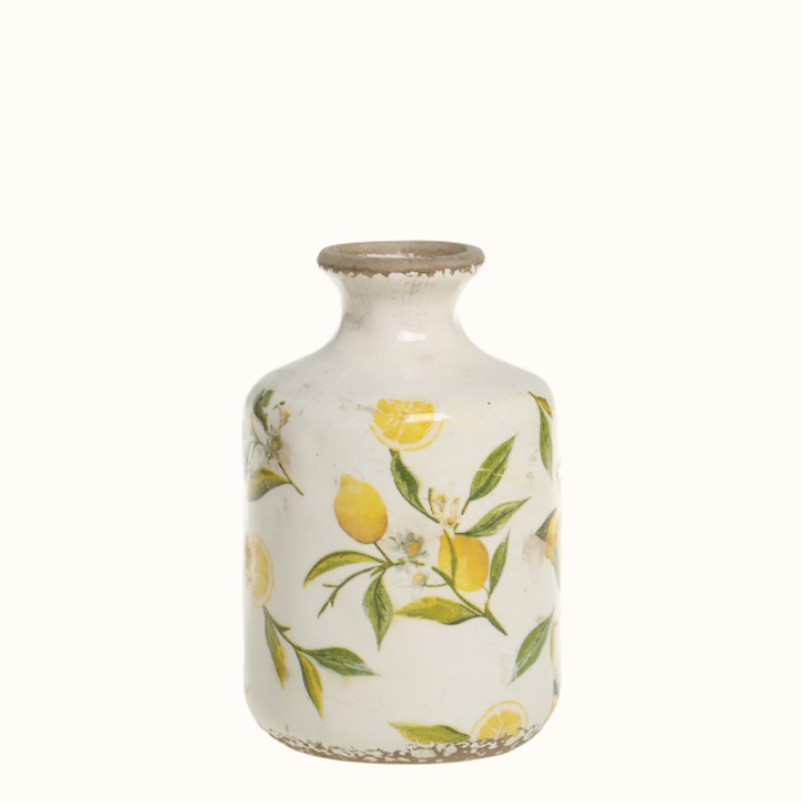 Limone Flasche mit Zitronenmotiv