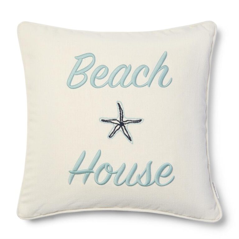 Beach House Pillow 50x50