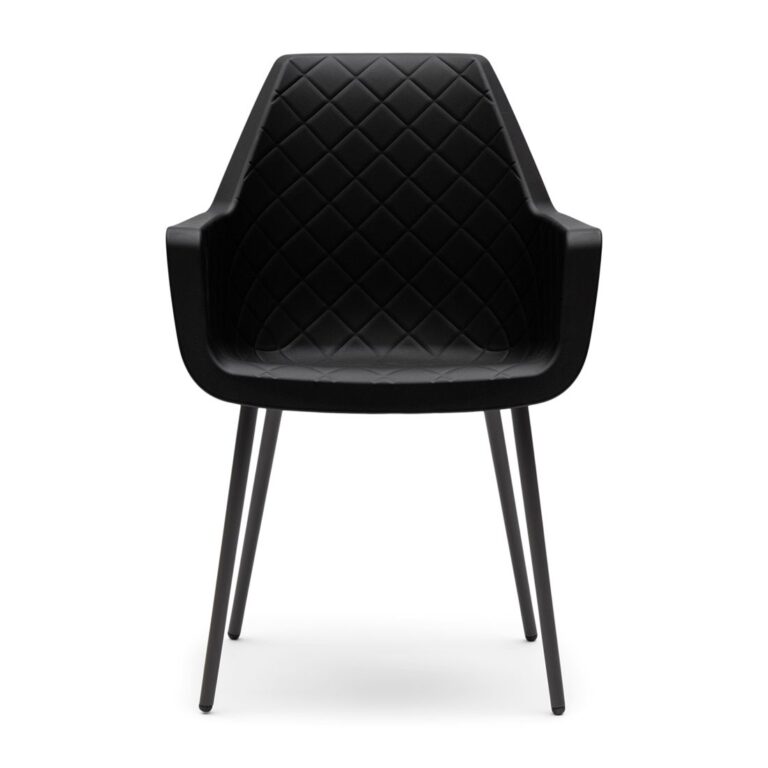 Amsterdam City DAC Outdoor Black Armlehn Stuhl schwarz