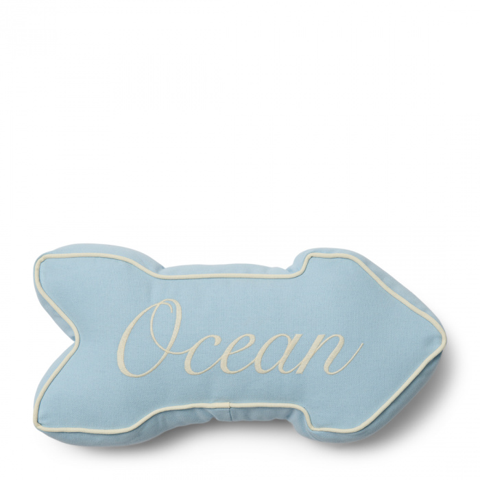 RM Deko-Kissen Beach Sign Box Ocean