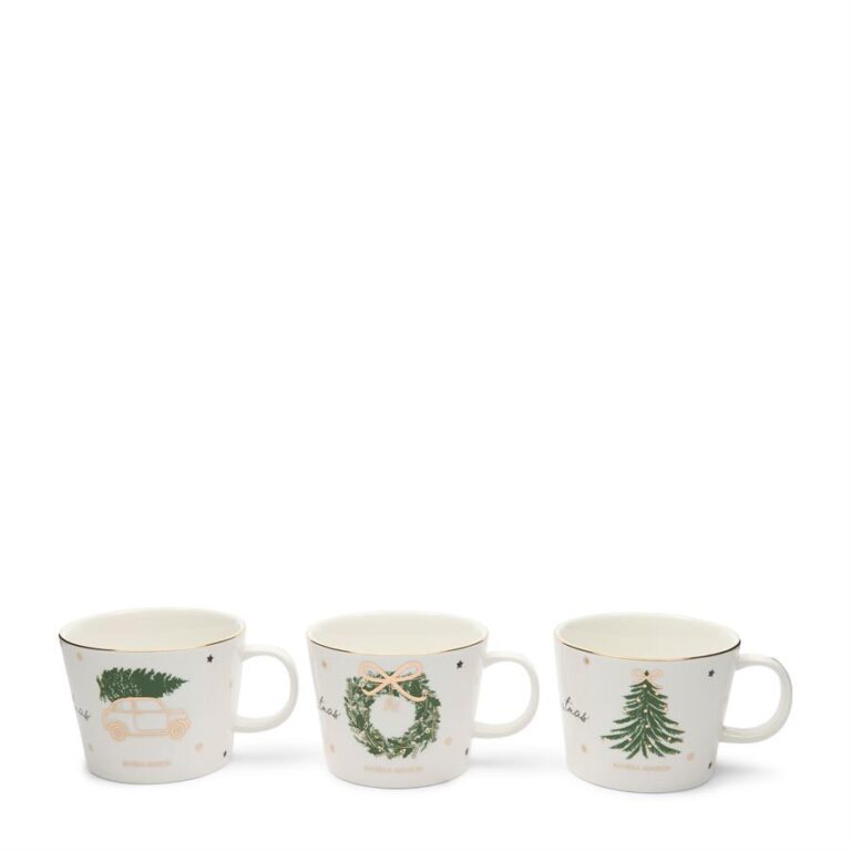 Joyful Christmas Mug Set of 3 Tassen Weihnachtsmotive