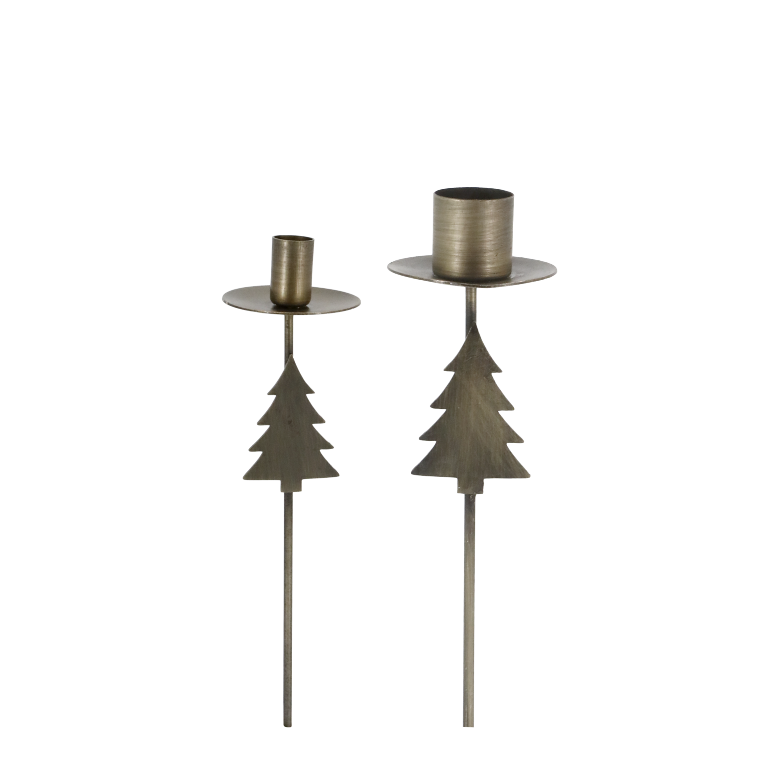 Spieß mit Weihnachtbäumen Set von 2