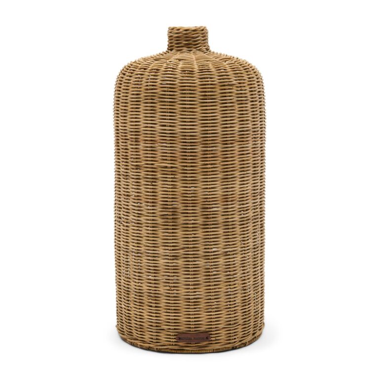 Rustic Rattan Decoration Vase