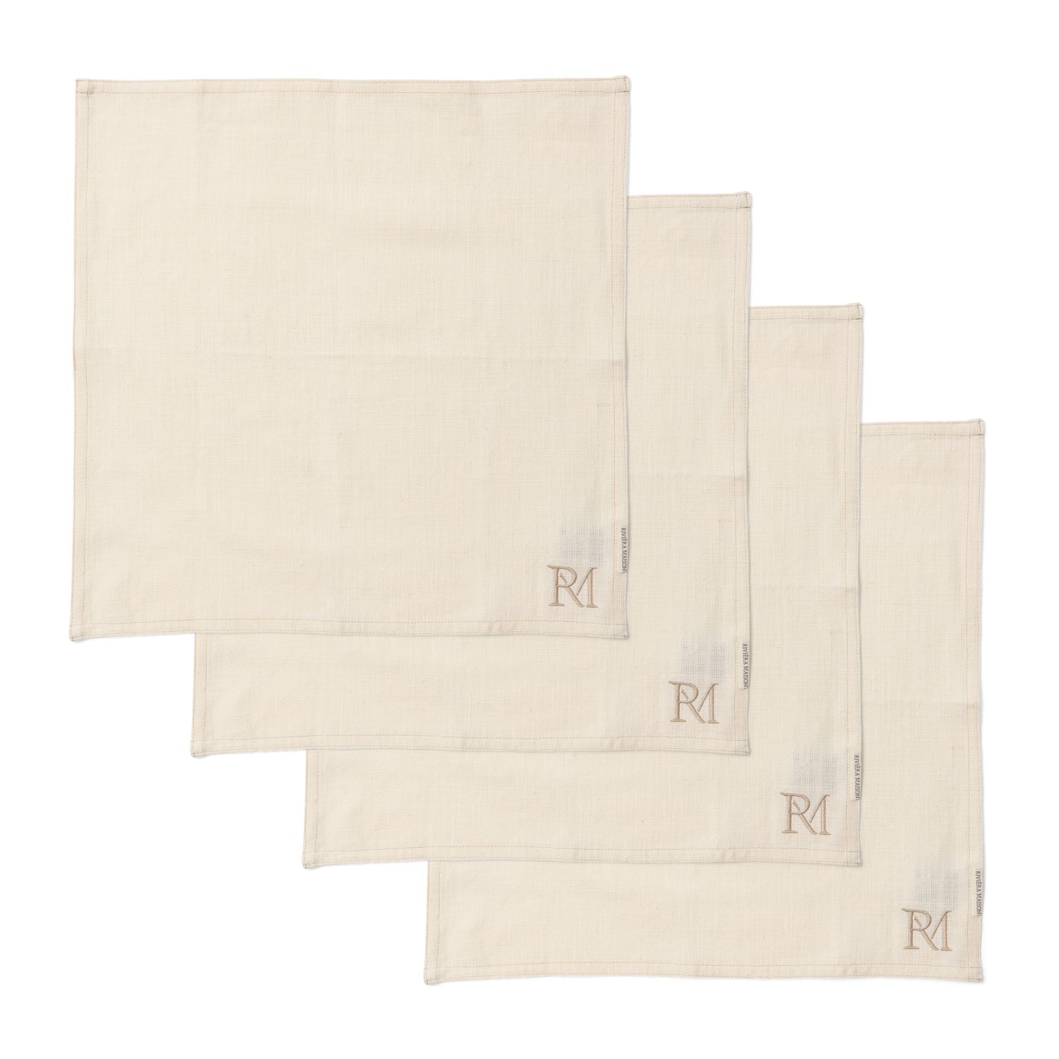 RM Monogram Napkin 4 Pieces
