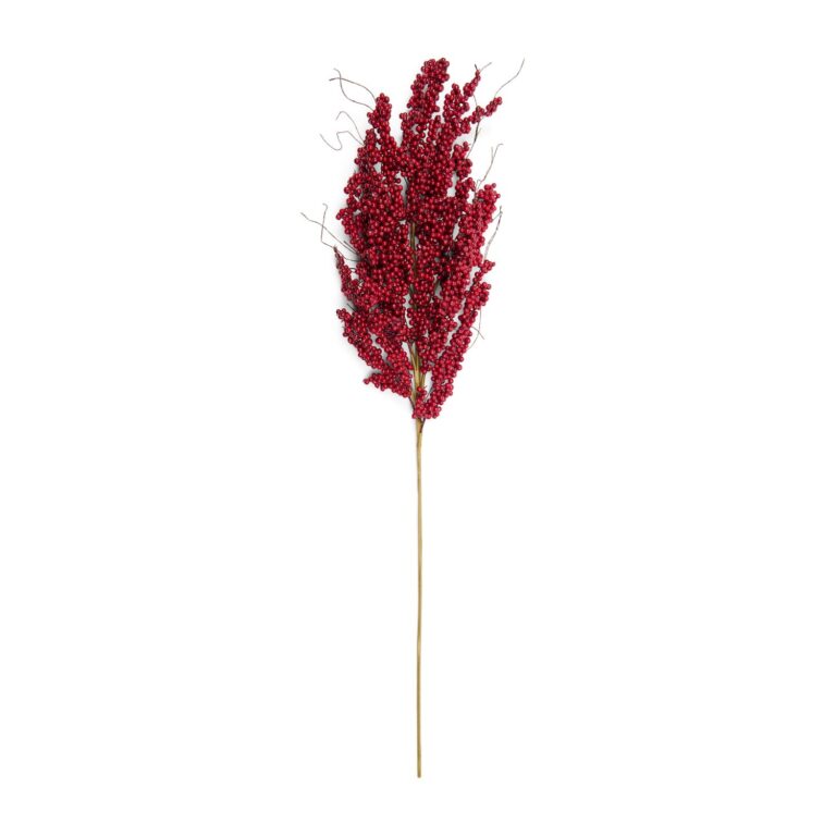 Christmas Berry Branch Red